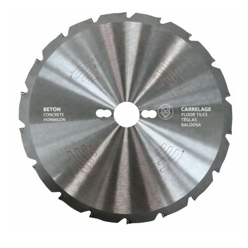 Lame Circulaire Diamant 260x30x18Z - Haute Performance pour Découpe Précise - LEMAN