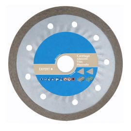 Disque Diamant Jante Continue Carrelage 200x30/25.4/22.23 HT 7 - Découpe Précise - Idéal pour Carrelage - LEMAN