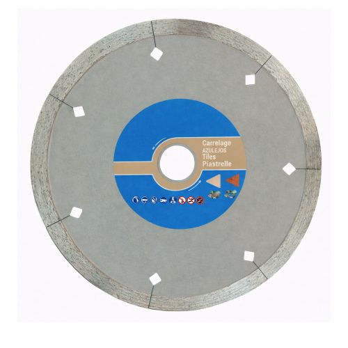 Disque Diamant Segments Lisse Grès Cérame 250x30/25.4 HT 10 - Découpe Précise et Durable - LEMAN