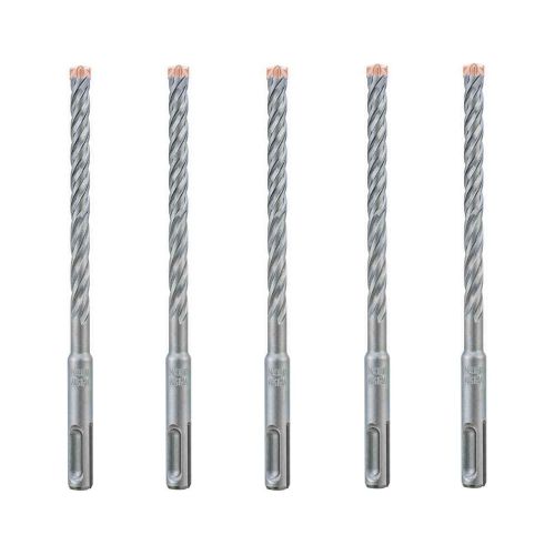 Foret Pour Marteau Perforateur SDS-Plus Ø12 mm 160 mm - 5 Pièces - 4 Tranchants - Force X - ALPEN-MAYKESTAG