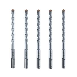 5 Forets Marteau F4 - 2 Taillants HM - Béton, Pierre et Maçonnerie 130° D. 15 x Lt. 160 x Lu. 100 mm x Q. SDS+ x Z2 - Diamwood