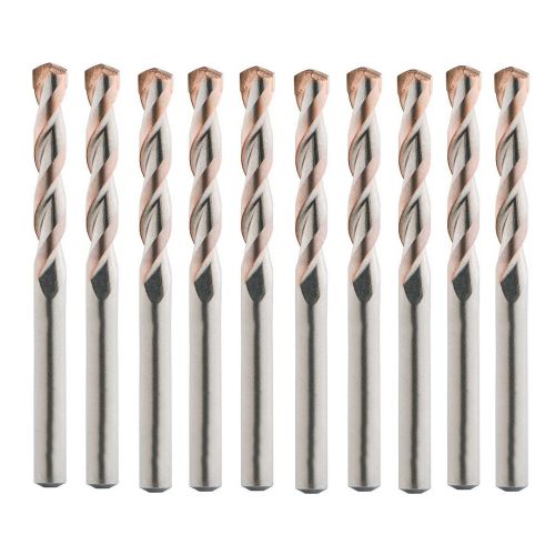 Foret à Granit 4 mm - Carbure, Longueur Totale 75 mm, Longueur de Perçage 39 mm - Norme DIN ISO 5468 - Lot de - ALPEN-MAYKESTAG