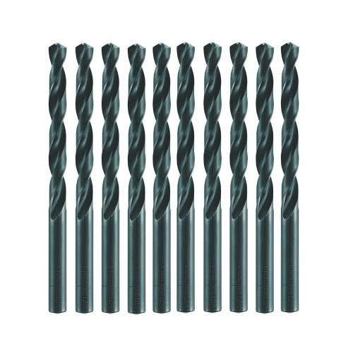 10 Forets HSS DIN 338 RN Pointe Fendue - Aciers, Fontes 118° D. 0.65 x Lt. 26 x Lu. 8 x Q. 0.65 mm x Z5xd - Diamwood