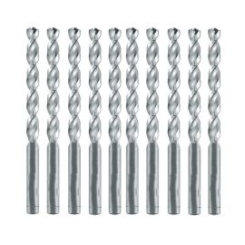 10 Forets HSS Cobalt 5% DIN 338 - Aciers 1.300 N/mm_, Fontes 130° D. 9.6 x Lt. 133 x Lu. 87 x Q. 9.6 mm x Z5xd - Diamwood