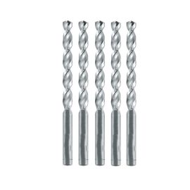 5 Forets HSS Cobalt 5% DIN 338 - Aciers 1.300 N/mm_, Fontes 130° D. 12.5 x Lt. 151 x Lu. 101 x Q. 12.5 mm x Z5xd - Diamwood