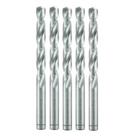 5 Forets HSS Cobalt 5% DIN 338 RN - Aciers Alliés 800 N/mm_ 130° D. 11.5 x Lt. 142 x Lu. 94 x Q. 11.5 mm x Z5xd - Diamwood