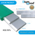 Set di 2 frese per superfici Green Line 520 x 30 x 3 mm in acciaio HSS 18% (i 2 coltelli) - Diamwood