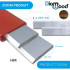 Set di 2 coltelli PRO 210 x 20 x 2,5 mm per pialla in carburo HM (entrambi i coltelli) - Diamwood