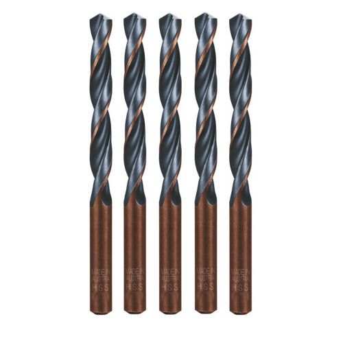 Foret Hélicoïdal Court HSS Ø12,7 mm Long. Tot. 151 mm - DIN 338 RN - Lot 5 - ALPEN-MAYKESTAG