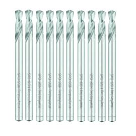 Foret Hélicoïdal HSS Cobalt 2,5 mm - Longueur Totale 57 mm - Pour Tôle Inox et Hardox - Lot de 10 - ALPEN-MAYKESTAG
