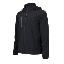 Blouson de Travail en Softshell Pecco - Taille 3XL - Noir - Résistant et Confortable - D-Work