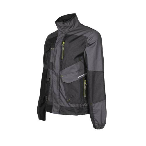 Blouson de Travail Fournier - Taille M - Gris/Noir - Résistant et Confortable - D-Work