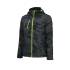 Blouson de Travail en Softshell Borel - Taille S - Woodland/Jaune Fluo - Résistant et Confortable - D-Work