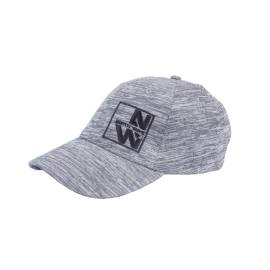 Casquette de Travail Alexis - Taille Unique - Gris Chiné - Confort et Protection UV - D-Work