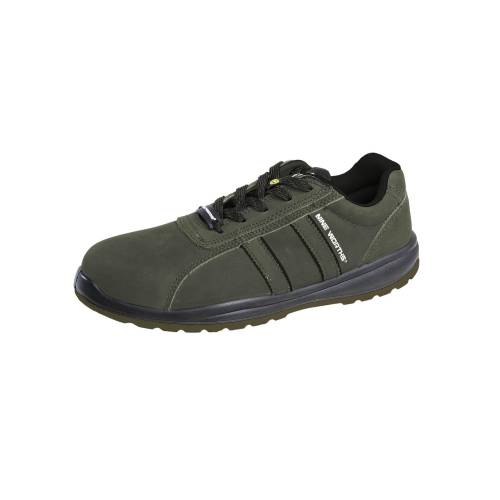 Chaussures de Sécurité Basses Arado - Taille 37 - Kaki/Noir - Résistant et Confortable - D-Work