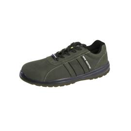 Chaussures de Sécurité Basses Arado - Taille 45 - Kaki/Noir - Résistant et Confortable - D-Work