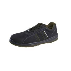 Chaussures de Sécurité Basses Arado - Taille 46 - Noir/Kaki - Résistant et Confortable - D-Work