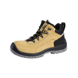 Chaussures de Sécurité Montantes Ryan - Taille 40 - Camel - Résistant et Confortable - D-Work