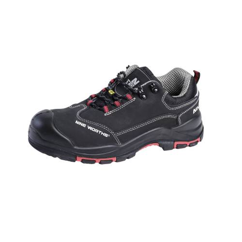 Chaussures de Sécurité Basses Tangara - Taille 47 - Noir - Résistant et Confortable - D-Work