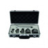 Valise de 5 Couronnes Diamant Perforateurs - Diam 32, 52, 68, 82, 102 - Outils de Perforation Efficaces - LEMAN