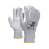 Gants de Travail Broxa - Taille 10 - Blanc - Résistant et Confortable - D-Work