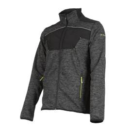 Gilet de Travail Clem - Taille 3XL - Gris Chiné - Résistant et Confortable - D-Work