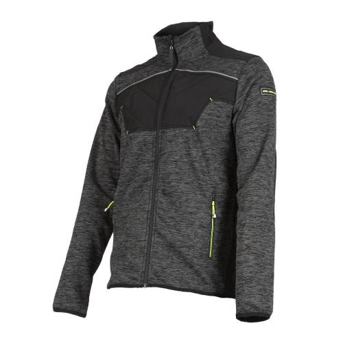 Gilet de Travail Clem - Taille XXL - Gris Chiné - Résistant et Confortable - D-Work