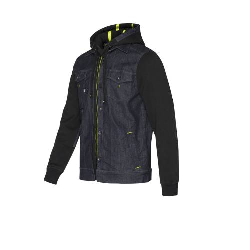 Gilet de Travail Pitt - Taille 4XL - Raw Jean - Résistant et Confortable - D-Work