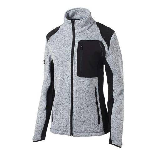 Gilet de Travail Femme Louise - Taille 3XL - Gris Clair Chiné - Résistant et Confortable - D-Work