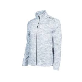 Gilet de Travail Lenny - Taille L - Blanc Chiné - Résistant et Confortable - D-Work