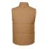 Gilet de Travail Sans Manches Noah - Taille XL - Camel - Résistant et Confortable - D-Work