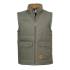 Gilet de Travail Sans Manches Noah - Taille S - Kaki - Résistant et Confortable - D-Work