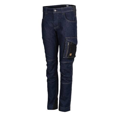 Pantalon de Travail Femme Nelly - Taille 34 - Raw Jean - Résistant et Confortable - D-Work