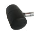 Maillet caoutchouc D. 50 mm 480G manche acier-plastique - 136600 - Beast