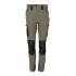 Pantalon de Travail Femme Eve - Taille 48 - Kaki - Résistant et Confortable - D-Work