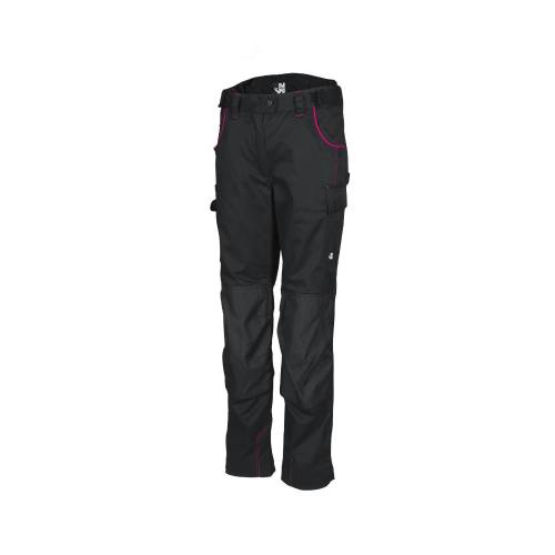 Pantalon de Travail Femme Eden - Taille 38 - Noir - Résistant et Confortable - D-Work