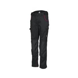 Pantalon de Travail Femme Eden - Taille 46 - Noir - Résistant et Confortable - D-Work