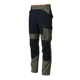 Pantalon de Travail Clavery - Taille 40 - Kaki - Résistant et Confortable - D-Work