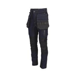 Pantalon de Travail Alzo - Taille 56 - Raw Jean - Résistant et Confortable - D-Work
