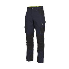 Pantalon de Travail Adam - Taille 56 - Marine - Résistant et Confortable - D-Work