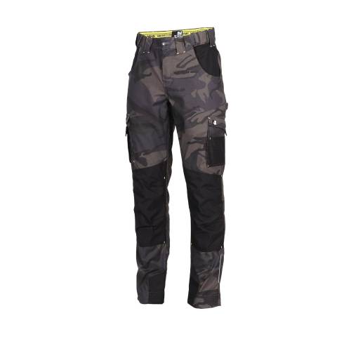 Pantalon de Travail Adam - Taille 50 - Woodland - Résistant et Confortable - D-Work