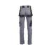 Pantalon de Travail Howard - Taille 38 - Gris/Noir - Résistant et Confortable - D-Work