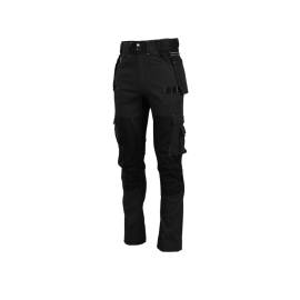 Pantalon de Travail Howard - Taille 38 - Noir - Résistant et Confortable - D-Work