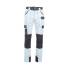 Pantalon de Travail Cary - Taille 42 - Blanc/Gris - Résistant et Confortable - D-Work