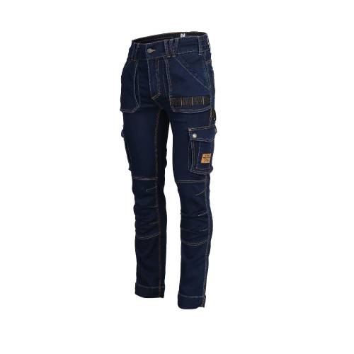 Pantalon de Travail Usain - Taille 38 - Raw Jean - Résistant et Confortable - D-Work