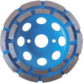 Plateau Diamant 2 Pistes Béton 125x22,23 HT 5 - Performance Optimale - Idéal pour Découpe Précise - LEMAN