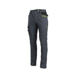 Pantalon de Travail Edward - Taille 52 - Gris - Résistant et Confortable - D-Work