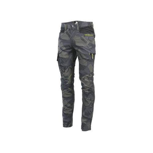 Pantalon de Travail Edward - Taille 44 - Woodland - Résistant et Confortable - D-Work