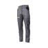 Pantalon de Travail Marlow - Taille M - Gris/Jaune Fluo - Résistant et Confortable - D-Work