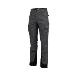 Pantalon de Travail Antras - Taille 34 - Gris - Résistant et Confortable - D-Work